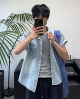 ダフ リベット ポケット スリーブレス