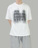 Scoon emboss short sleeve t-shirt