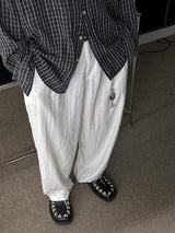 ASCLO Ice Linen Wide Slacks (3color)