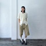 Subtle Texture Structured SS Shirt
