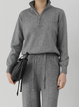 Modern Collar Knit Set-up