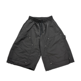 nylon rivet carpenter shorts