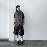 Relaxed Plissé Shirt