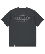 バックサードロゴTシャツ