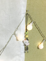 Lucky cat keyring