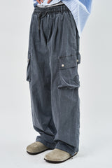 Cracker Dyeing Cargo Pants (2color)