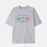 ASCLO アメリカグラフィック半袖Tシャツ (3color)