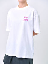 RABBIT T-SHIRT_White/Pink