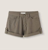 Mots Roll-up Button Shorts