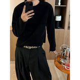 [Unisex] Leopard classic eyelet  belt(3color)