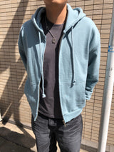 DAMAGE HOOD ZIP-UP