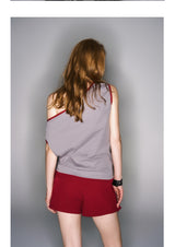 2025 Spring/Summer New Large Pocket Red Shorts