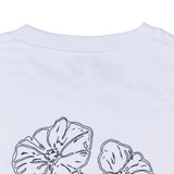 FMW フラワーグラフィック Tシャツ - ホワイト