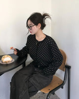 [ORIGINAL] Poky Dot Knit Cardigan
