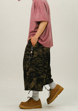 DE CAMOU BERMUDA BANDING PANTS