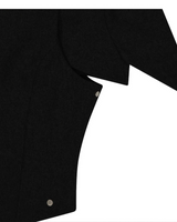 Layered Bolero Wool Jacket / Black