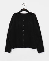 Poco Twisted Knit Cardigan