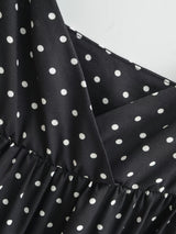 Elsyn Polka Sleeveless Top