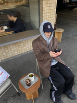 No.1090 PJ 2wayフードZIP-UP（6色）