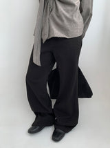 Pigenpi Cotton Semi Bootcut Pants