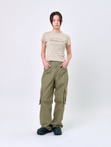 "CHASHIRE CAT" ウィメンズ T シャツ_ベージュ