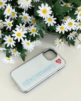 【MADE】 Curly Logo phonecase (milk)