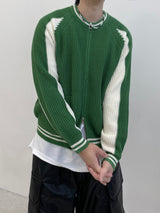 Nordi varsity knit zip-up 4C
