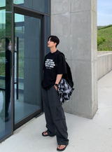 Kuiper Cargo Wide String Banding Pants