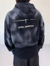 Unisex Tie Dye Over Hooded Zip-Up 2C