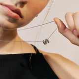 bold lilies pendant necklace
