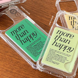 [made] More than happy card case