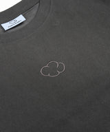 (W) エッセンシャルロゴセミクロップピグメント半袖Tシャツ_3 Color