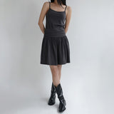 [Serot] Shirred Camisole Midi Dress - 3 Colors