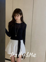 shirring mini skirt(onecolor)