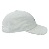 Sebs. CORDULOY ball cap-WHITE