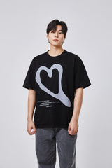 U99 ラバーTシャツ Black