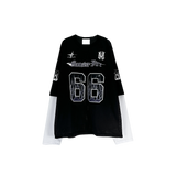 66 レイヤーメッシュジャージ