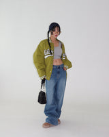 [UNISEX] Baseball quilting padded coat