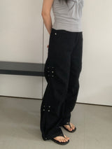 [~2XL] Howard Side-Rivet Pants