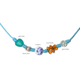 sky blue gemstone necklace
