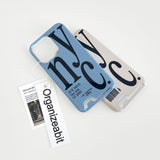 NYC フォーンケースブルー (card)