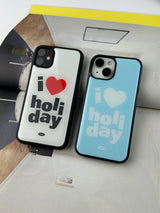 Holiday Epoxy Bumper Case(Blue)