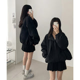 Poe High Neck String Overfit Windbreaker Jumper