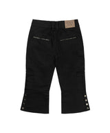 CARGO CAPRI PANTS (BLACK) F26QD152
