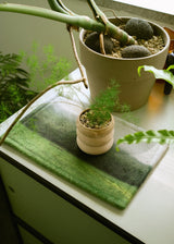 JEJU desk rug - misty forest