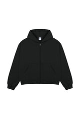 Boxy Heavyweight Zip-Up Hoodie