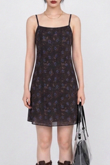 AETHER MOONFLOWER SLIP DRESS