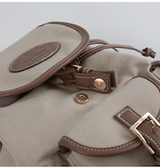 Nostalgia Canvas Backpack Beige