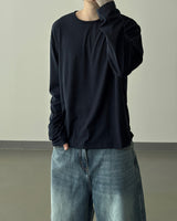 シルキーベーシックレイヤードロングスリーブTシャツ