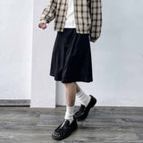 Structural Overlap Wide Shorts